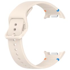 Kryty na mobil | Remienok Smooth Wristband béžový pre Samsung Galaxy Watch 8 Classic 46mm / Watch 8 44mm / Watch 8 40mm / Watch 9 40mm / Watch 9 44mm | Kryty na mobil