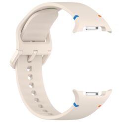 Kryty na mobil | Remienok Smooth Wristband béžový pre Samsung Galaxy Watch 8 Classic 46mm / Watch 8 44mm / Watch 8 40mm / Watch 9 40mm / Watch 9 44mm | Kryty na mobil