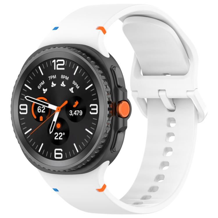 Remienok Smooth Wristband biely pre Samsung Galaxy Watch 8 Classic 46mm / Watch 8 44mm / Watch 8 40mm / Watch 9 40mm / Watch 9 44mm | Kryty na mobil Kryty na mobil | Remienok Smooth Wristband biely pre Samsung Galaxy Watch 8 Classic 46mm / Watch 8 44mm / Watch 8 40mm / Watch 9 40mm / Watch 9 44mm | Kryty na mobil