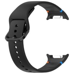 Kryty na mobil | Remienok Smooth Wristband čierny pre Samsung Galaxy Watch 8 Classic 46mm / Watch 8 44mm / Watch 8 40mm / Watch 9 40mm / Watch 9 44mm | Kryty na mobil