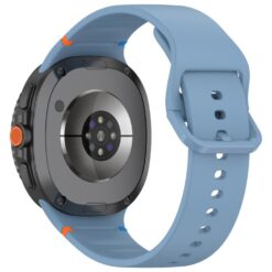 Kryty na mobil | Remienok Smooth Wristband modrý pre Samsung Galaxy Watch 8 Classic 46mm / Watch 8 44mm / Watch 8 40mm / Watch 9 40mm / Watch 9 44mm | Kryty na mobil