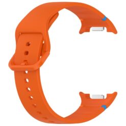 Kryty na mobil | Remienok Smooth Wristband oranžový pre Samsung Galaxy Watch 8 Classic 46mm / Watch 8 44mm / Watch 8 40mm / Watch 9 40mm / Watch 9 44mm | Kryty na mobil
