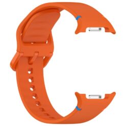 Kryty na mobil | Remienok Smooth Wristband oranžový pre Samsung Galaxy Watch 8 Classic 46mm / Watch 8 44mm / Watch 8 40mm / Watch 9 40mm / Watch 9 44mm | Kryty na mobil
