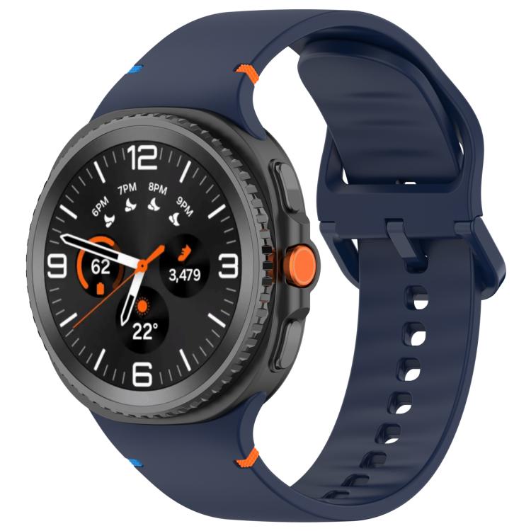 Remienok Smooth Wristband tmavomodrý pre Samsung Galaxy Watch 8 Classic 46mm / Watch 8 44mm / Watch 8 40mm / Watch 9 40mm / Watch 9 44mm | Kryty na mobil Kryty na mobil | Remienok Smooth Wristband tmavomodrý pre Samsung Galaxy Watch 8 Classic 46mm / Watch 8 44mm / Watch 8 40mm / Watch 9 40mm / Watch 9 44mm | Kryty na mobil