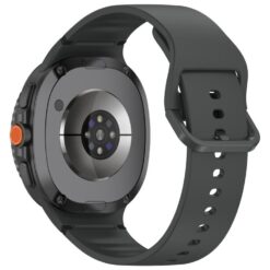 Kryty na mobil | Remienok Smooth Wristband tmavosivý pre Samsung Galaxy Watch 8 Classic 46mm / Watch 8 44mm / Watch 8 40mm / Watch 9 40mm / Watch 9 44mm | Kryty na mobil