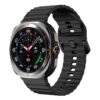 Kryty na mobil | Remienok Techno Wristband biely pre Samsung Galaxy Watch 8 Classic 46mm / Watch 8 44mm / Watch 8 40mm / Watch 9 40mm / Watch 9 44mm | Kryty na mobil
