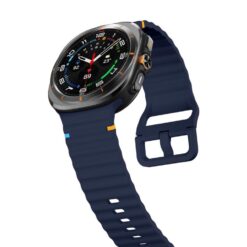 Remienok Techno Wristband tmavomodrý pre Samsung Galaxy Watch 8 Classic 46mm / Watch 8 44mm / Watch 8 40mm / Watch 9 40mm / Watch 9 44mm | Kryty na mobil Kryty na mobil | Remienok Techno Wristband tmavomodrý pre Samsung Galaxy Watch 8 Classic 46mm / Watch 8 44mm / Watch 8 40mm / Watch 9 40mm / Watch 9 44mm | Kryty na mobil