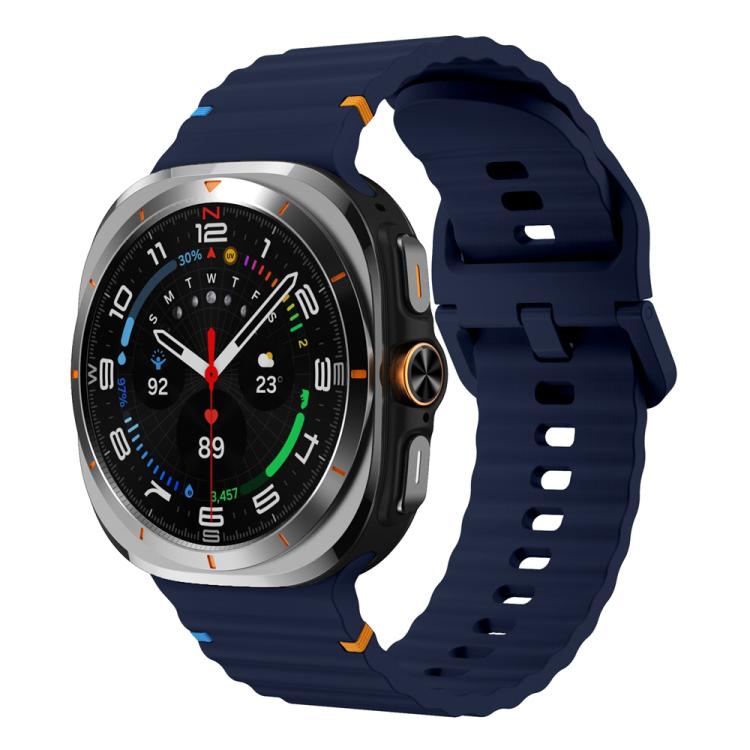 Remienok Techno Wristband tmavomodrý pre Samsung Galaxy Watch 8 Classic 46mm / Watch 8 44mm / Watch 8 40mm / Watch 9 40mm / Watch 9 44mm | Kryty na mobil Kryty na mobil | Remienok Techno Wristband tmavomodrý pre Samsung Galaxy Watch 8 Classic 46mm / Watch 8 44mm / Watch 8 40mm / Watch 9 40mm / Watch 9 44mm | Kryty na mobil