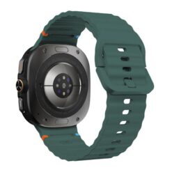 Kryty na mobil | Remienok Techno Wristband zelený pre Samsung Galaxy Watch 8 Classic 46mm / Watch 8 44mm / Watch 8 40mm / Watch 9 40mm / Watch 9 44mm | Kryty na mobil