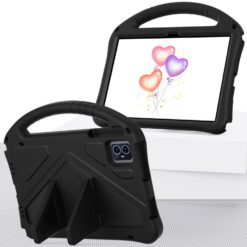 Kryty na mobil | Detské puzdro Happy case čierne – T Tablet 2 | Kryty na mobil