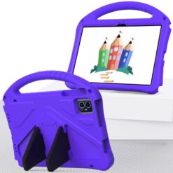 Kryty na mobil | Detské puzdro Happy case fialové – T Tablet 2 | Kryty na mobil
