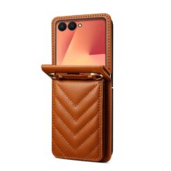 Kryt Arrow Case hnedý – Samsung Galaxy Z Flip 7
