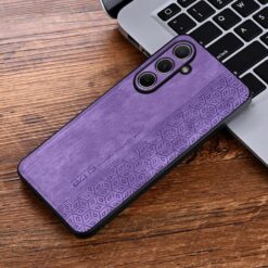 Kryty na mobil | Kryt AZNS Embossed Skin case fialový – Samsung Galaxy A17 5G | Kryty na mobil