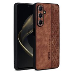 Kryty na mobil | Kryt AZNS Embossed Skin case hnedý – Samsung Galaxy A17 5G | Kryty na mobil