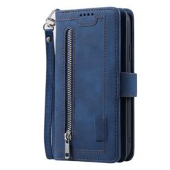 Kryty na mobil | Multifunkčné peňaženkové puzdro Nine-Card Case modré – Samsung Galaxy A17 5G | Kryty na mobil