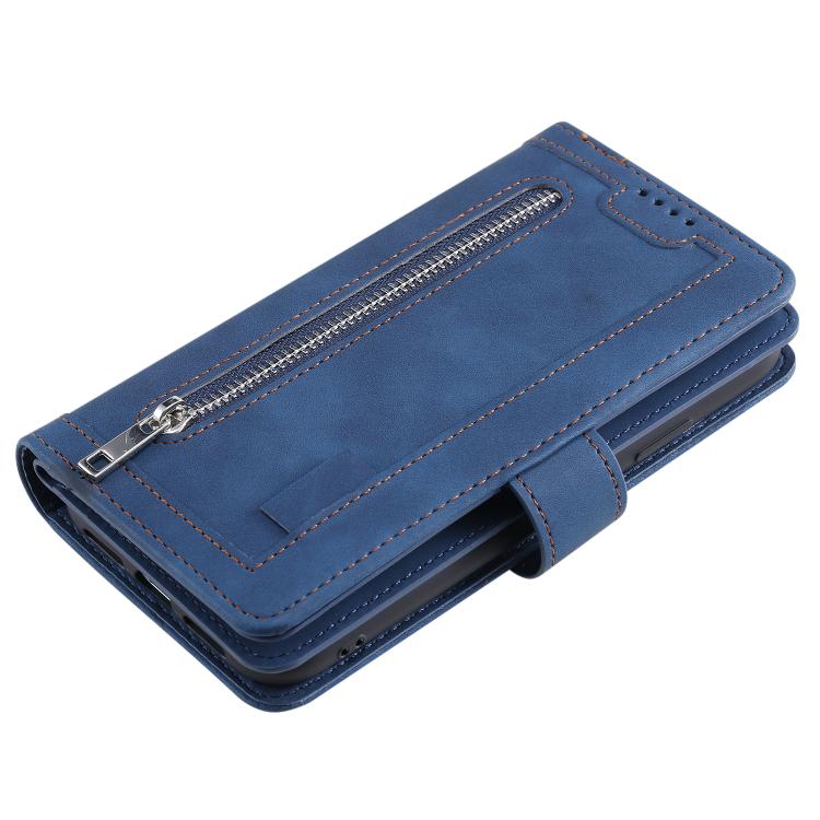 Multifunkčné peňaženkové puzdro Nine-Card Case modré – Samsung Galaxy A17 5G | Kryty na mobil Kryty na mobil | Multifunkčné peňaženkové puzdro Nine-Card Case modré – Samsung Galaxy A17 5G | Kryty na mobil