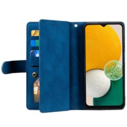 Multifunkčné peňaženkové puzdro Nine-Card Case modré – Samsung Galaxy A17 5G | Kryty na mobil Kryty na mobil | Multifunkčné peňaženkové puzdro Nine-Card Case modré – Samsung Galaxy A17 5G | Kryty na mobil