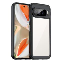 Ochranný kryt Colorful Acrylic case čierny – Google Pixel 10 Pro XL