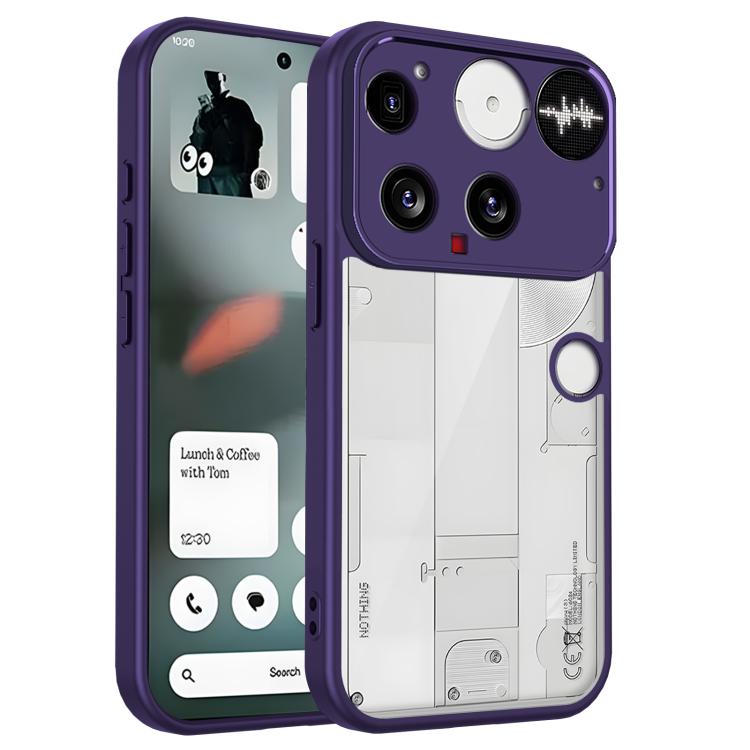 Ochranný kryt Sweet case fialový – Nothing Phone (3) | Kryty na mobil Kryty na mobil | Ochranný kryt Sweet case fialový – Nothing Phone (3) | Kryty na mobil