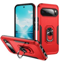 Odolný kryt Ring Armor červený – Google Pixel 10 Pro