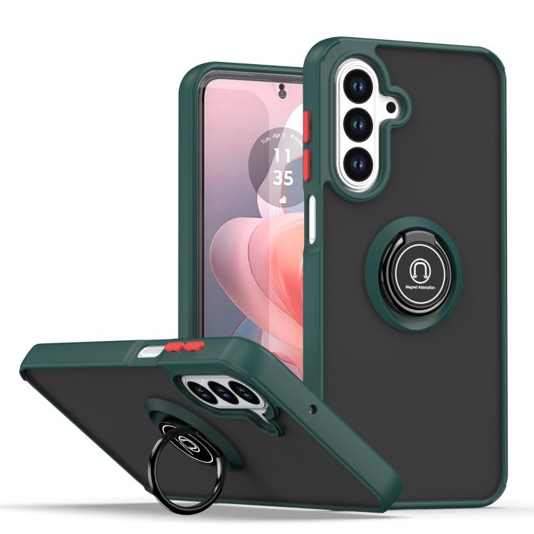 Odolný kryt Shadow Ring case zelený – Samsung Galaxy A17 5G | Kryty na mobil Kryty na mobil | Odolný kryt Shadow Ring case zelený – Samsung Galaxy A17 5G | Kryty na mobil
