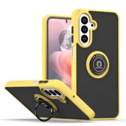 Kryty na mobil | Odolný kryt Shadow Ring case žltý – Samsung Galaxy A17 5G | Kryty na mobil