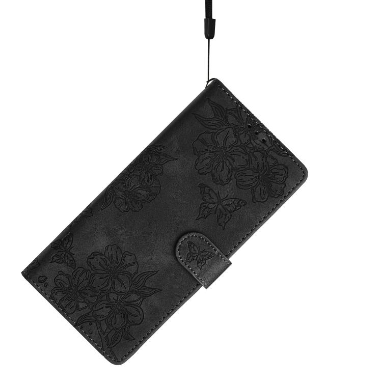 Peňaženkové puzdro Embossing Pattern Motýľ čierne – Samsung Galaxy A17 5G | Kryty na mobil Kryty na mobil | Peňaženkové puzdro Embossing Pattern Motýľ čierne – Samsung Galaxy A17 5G | Kryty na mobil