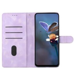 Peňaženkové puzdro Embossing Pattern Motýľ fialové – Samsung Galaxy A17 5G | Kryty na mobil Kryty na mobil | Peňaženkové puzdro Embossing Pattern Motýľ fialové – Samsung Galaxy A17 5G | Kryty na mobil
