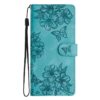 Peňaženkové puzdro Embossing Pattern Motýľ hnedé – Samsung Galaxy A17 5G | Kryty na mobil Kryty na mobil | Peňaženkové puzdro Embossing Pattern Motýľ hnedé – Samsung Galaxy A17 5G | Kryty na mobil