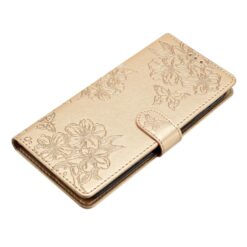 Peňaženkové puzdro Embossing Pattern Motýľ zlaté – Samsung Galaxy A17 5G | Kryty na mobil Kryty na mobil | Peňaženkové puzdro Embossing Pattern Motýľ zlaté – Samsung Galaxy A17 5G | Kryty na mobil