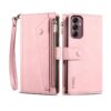 Kryty na mobil | Peňaženkové puzdro Eseble Zip Wallet case hnedé – Samsung Galaxy A17 5G | Kryty na mobil