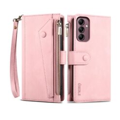 Peňaženkové puzdro Eseble Zip Wallet case ružové – Samsung Galaxy A17 5G