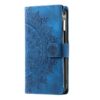 Kryty na mobil | Peňaženkové puzdro Mandala zip case červené – Samsung Galaxy A17 5G | Kryty na mobil