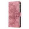 Kryty na mobil | Peňaženkové puzdro Mandala zip case fialové – Samsung Galaxy A17 5G | Kryty na mobil