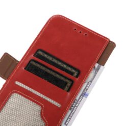 Kryty na mobil | Peňaženkové puzdro RFID Leather case červené – Samsung Galaxy A17 5G | Kryty na mobil
