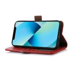 Kryty na mobil | Peňaženkové puzdro RFID Leather case červené – Samsung Galaxy A17 5G | Kryty na mobil