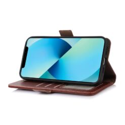 Kryty na mobil | Peňaženkové puzdro RFID Leather case hnedé – Samsung Galaxy A17 5G | Kryty na mobil