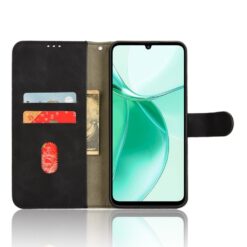 Kryty na mobil | Peňaženkové puzdro Solid čierne – ZTE Blade A35 / A55 | Kryty na mobil