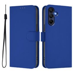 Kryty na mobil | Peňaženkové puzdro Solid modré – Samsung Galaxy A17 5G | Kryty na mobil
