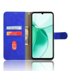 Kryty na mobil | Peňaženkové puzdro Solid modré – ZTE Blade A35 / A55 | Kryty na mobil