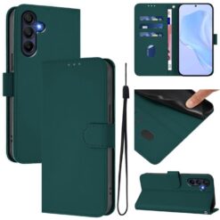 Kryty na mobil | Peňaženkové puzdro Solid zelené – Samsung Galaxy A17 5G | Kryty na mobil