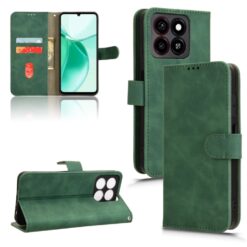 Kryty na mobil | Peňaženkové puzdro Solid zelené – ZTE Blade A35 / A55 | Kryty na mobil