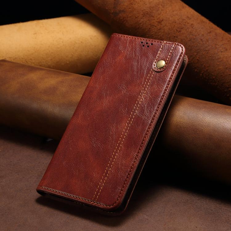 Peňaženkové puzdro Wax case hnedé – Nothing Phone (3) | Kryty na mobil Kryty na mobil | Peňaženkové puzdro Wax case hnedé – Nothing Phone (3) | Kryty na mobil