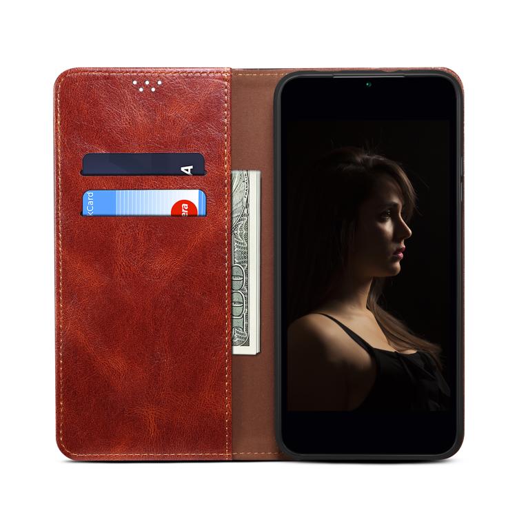 Peňaženkové puzdro Wax case hnedé – Nothing Phone (3) | Kryty na mobil Kryty na mobil | Peňaženkové puzdro Wax case hnedé – Nothing Phone (3) | Kryty na mobil