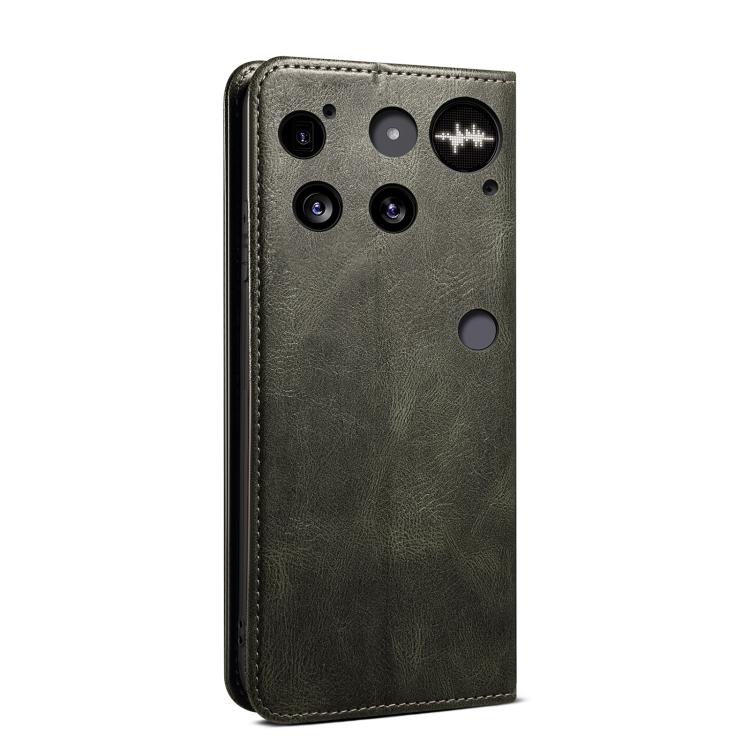 Peňaženkové puzdro Wax case zelené – Nothing Phone (3) | Kryty na mobil Kryty na mobil | Peňaženkové puzdro Wax case zelené – Nothing Phone (3) | Kryty na mobil