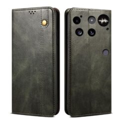 Peňaženkové puzdro Wax case zelené – Nothing Phone (3)