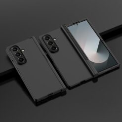 Plastový kryt Solid Color Case čierny – Samsung Galaxy Z Fold 7