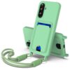 Kryty na mobil | Zadný kryt Card Case červený – Samsung Galaxy A17 5G | Kryty na mobil