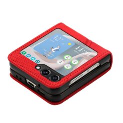 Kryty na mobil | Zadný kryt Lanyard case červený – Samsung Galaxy Z Flip 7 | Kryty na mobil