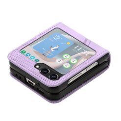 Kryty na mobil | Zadný kryt Lanyard case fialový – Samsung Galaxy Z Flip 7 | Kryty na mobil